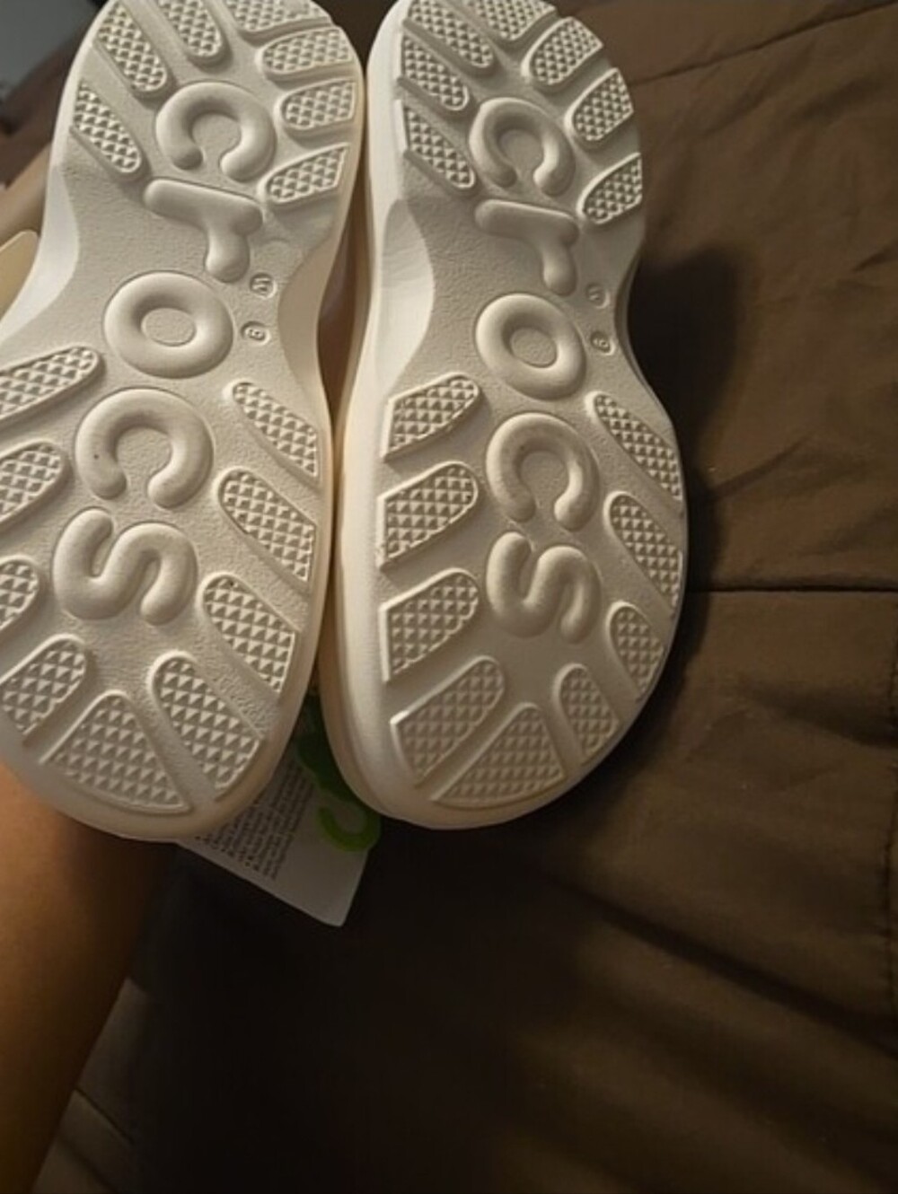 CROCS Soho Two Strap Sandals with Shimmer Strap - Picture 8 of 8